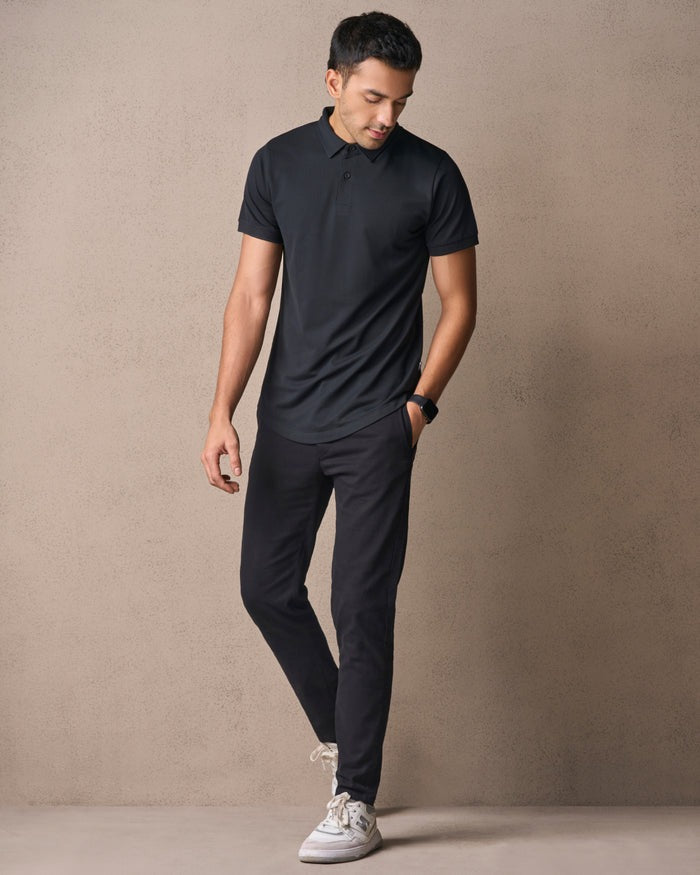 LooFoN Polo Black Sun T-shirt