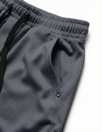 Premium Soft Twill | Slim Fit Tapered Trousers - Dark Grey