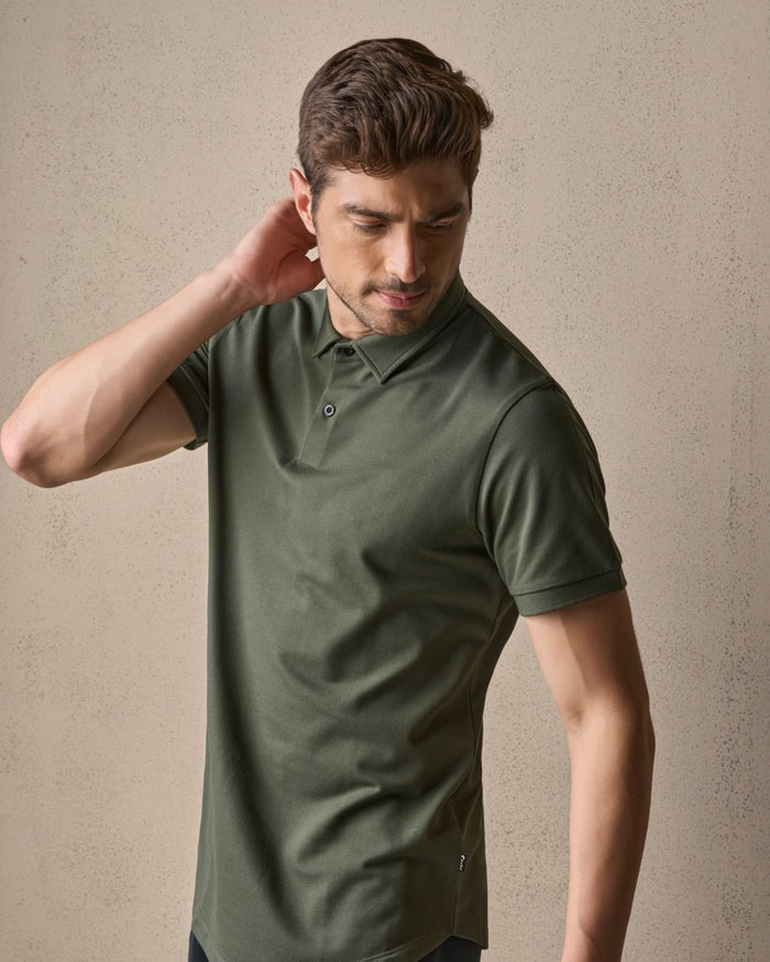 LooFoN Polo Seaweed T-shirt