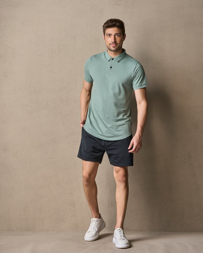 LooFoN Polo Celadon T-shirt