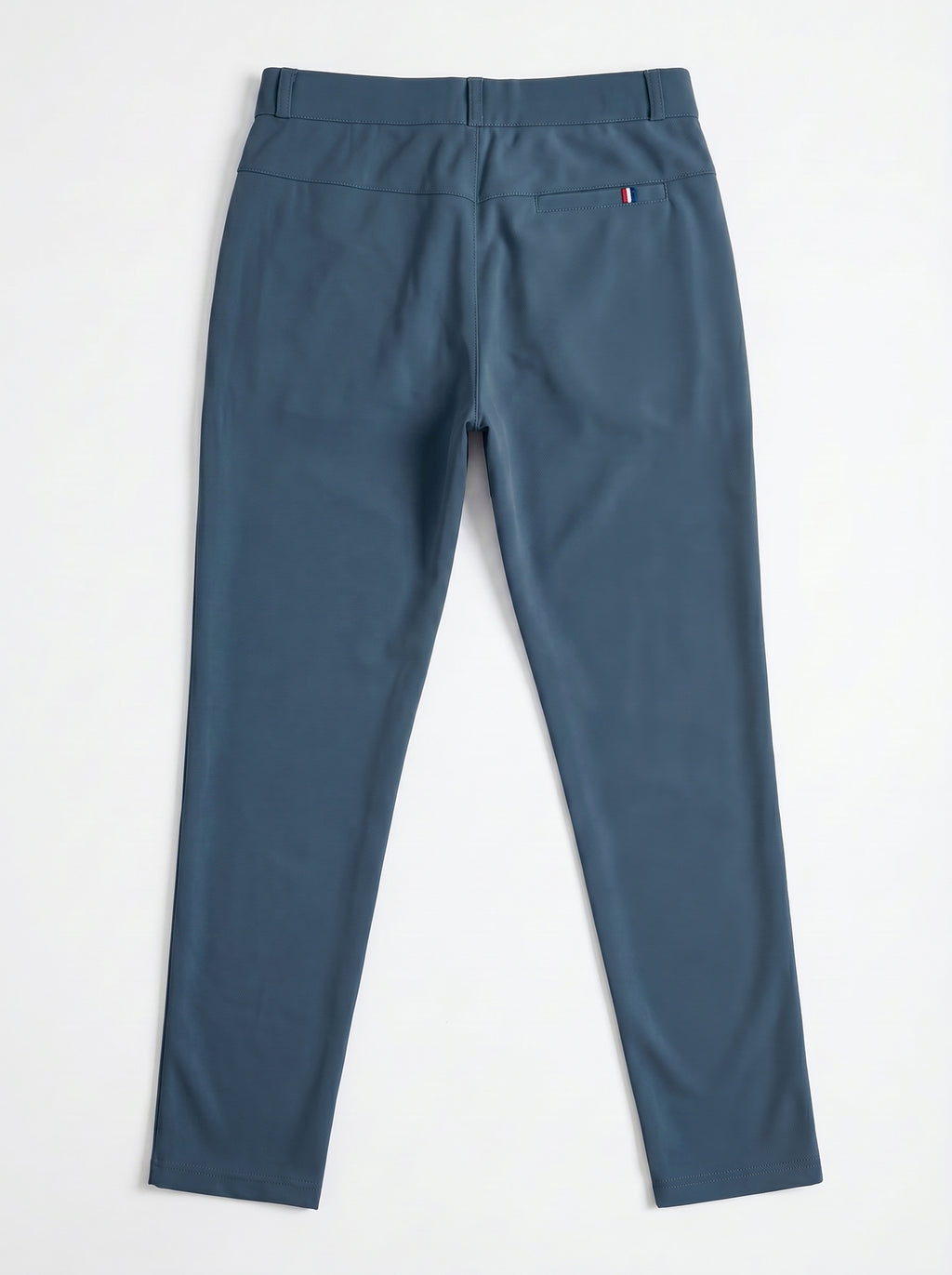 Urban Luxe Structured Slim-Fit Trousers – Slate Grey