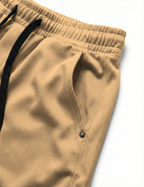 Urban Twill Cargo Jogger | Tapered Fit Utility Pants - Khaki