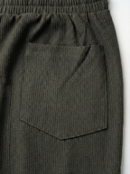Urban Soft Cord Cargo | Baggy Fit Wide Leg Trousers - Charcoal