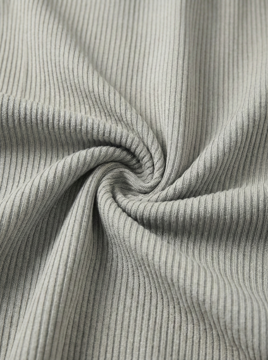 Urban Soft Ribbed Cargo | Baggy Fit Wide Leg Trousers - Stone Grey