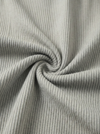 Urban Soft Ribbed Cargo | Baggy Fit Wide Leg Trousers - Stone Grey