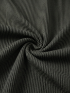 Urban Soft Cord Cargo | Baggy Fit Wide Leg Trousers - Charcoal