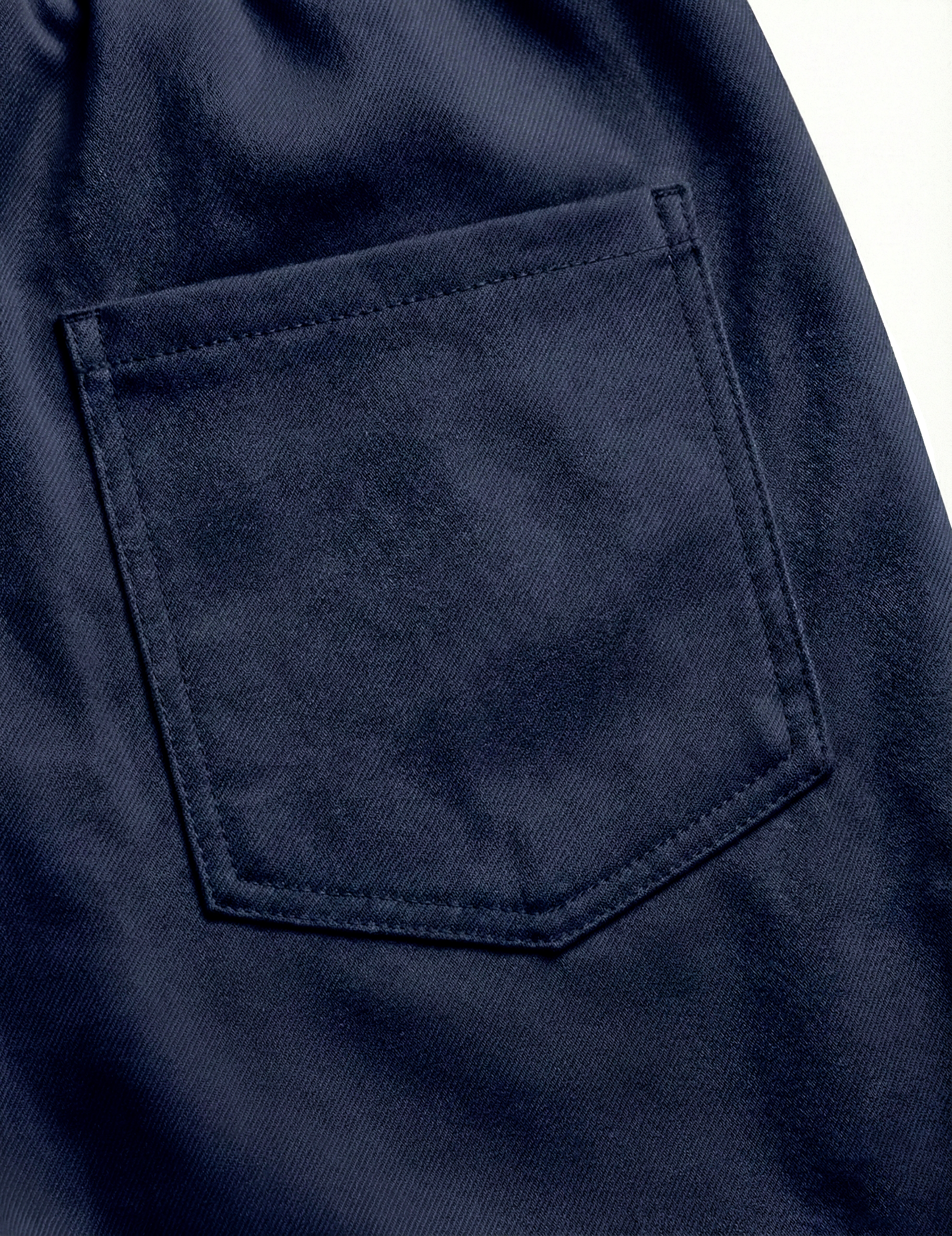 Urban Twill Cargo Jogger | Tapered Fit Utility Pants - Midnight Blue