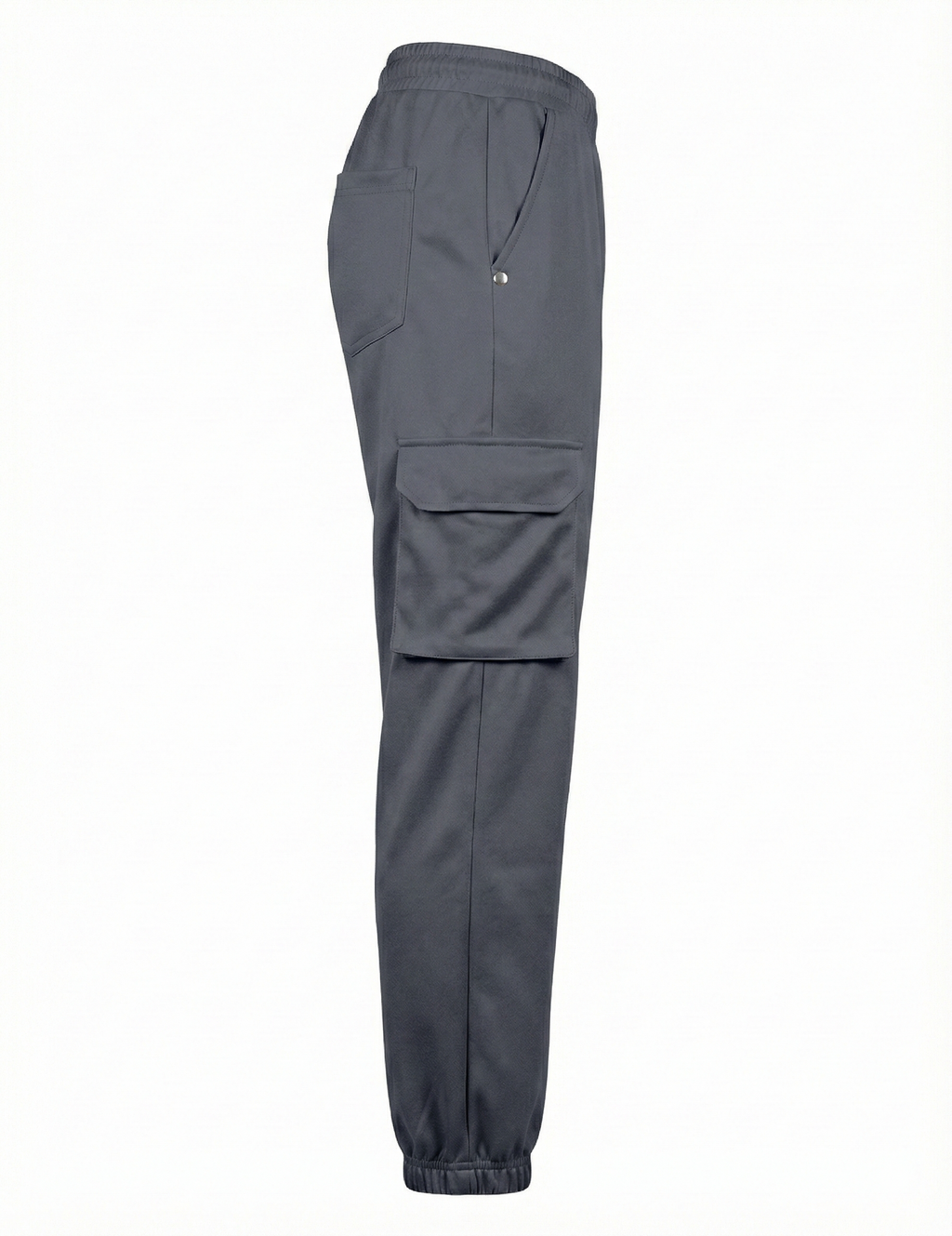 Urban Twill Cargo Jogger | Tapered Fit Utility Pants - Charcoal Grey