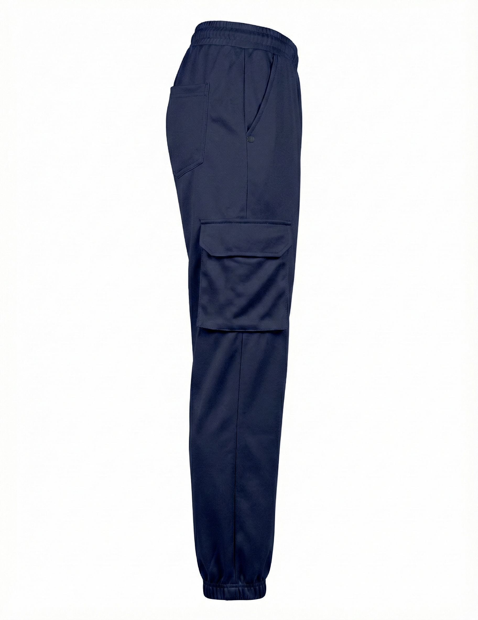 Urban Twill Cargo Jogger | Tapered Fit Utility Pants - Midnight Blue