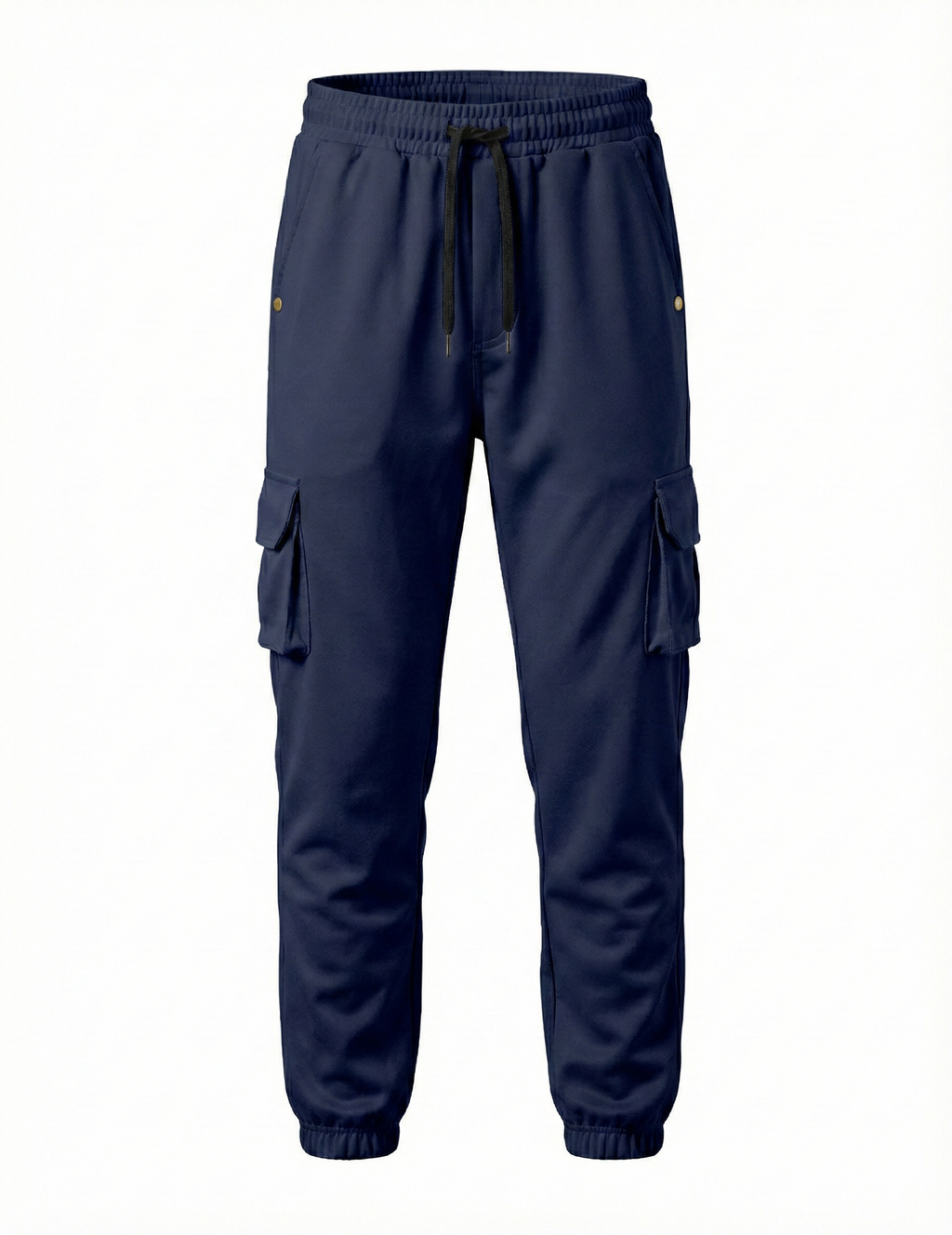 Urban Twill Cargo Jogger | Tapered Fit Utility Pants - Midnight Blue