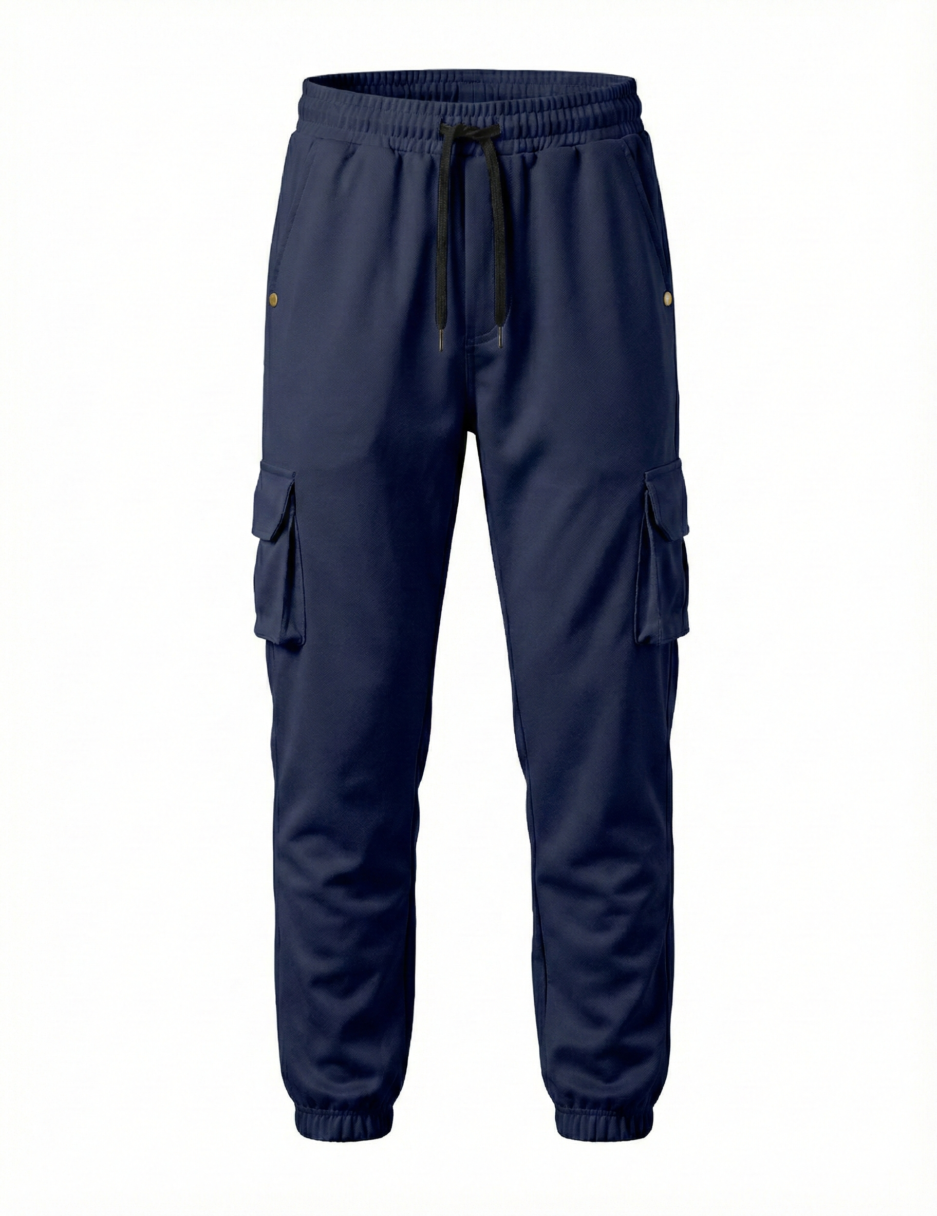 Urban Twill Cargo Jogger | Tapered Fit Utility Pants - Midnight Blue