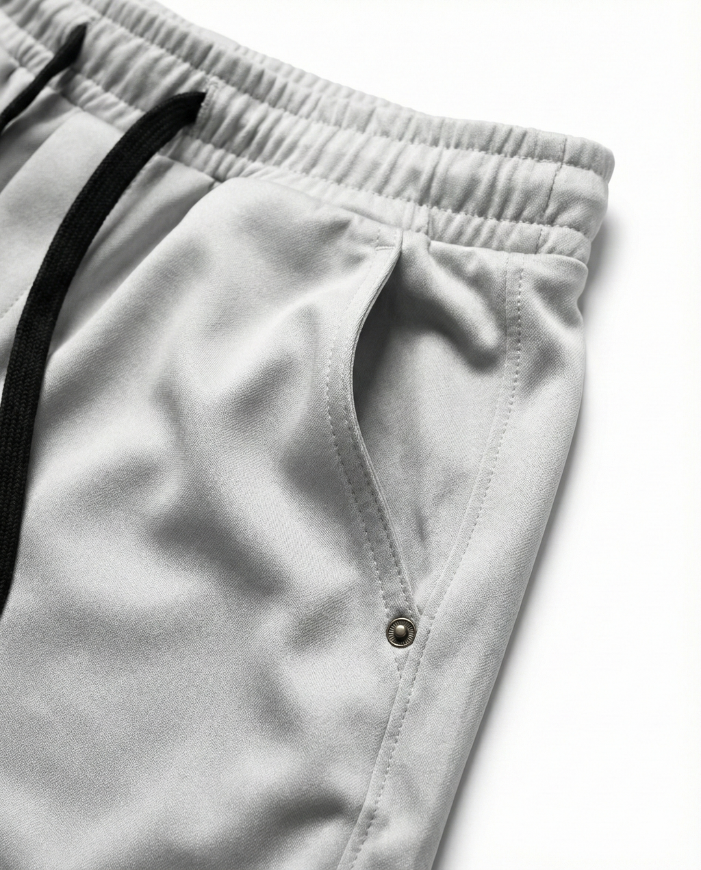 Urban Twill Cargo Jogger | Tapered Fit Utility Pants - Stone Grey