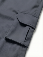 Urban Twill Cargo Jogger | Tapered Fit Utility Pants - Charcoal Grey
