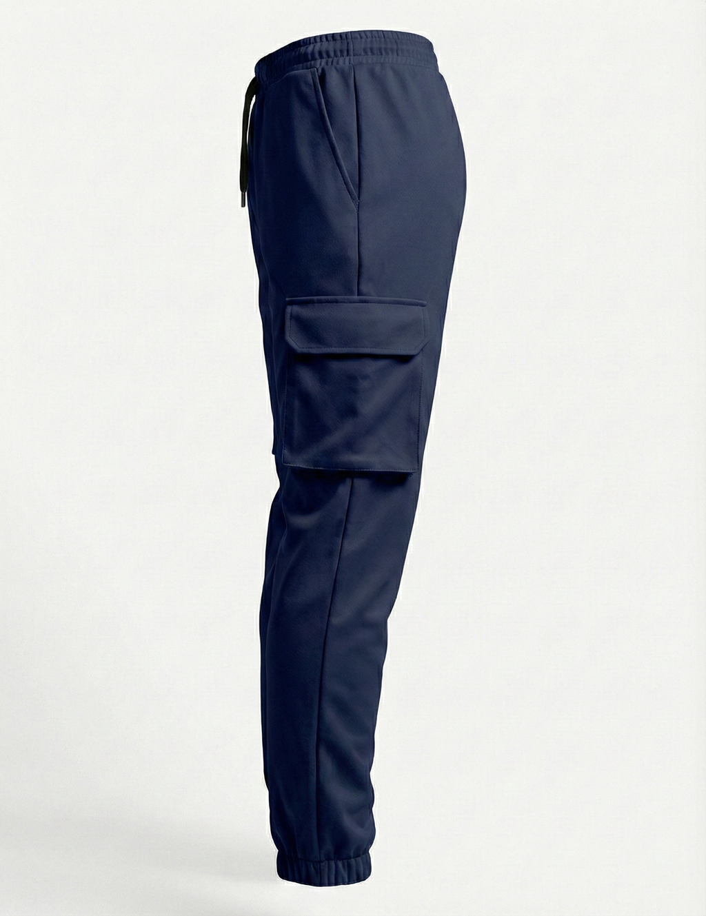Urban Twill Cargo Jogger | Tapered Fit Utility Pants - Midnight Blue