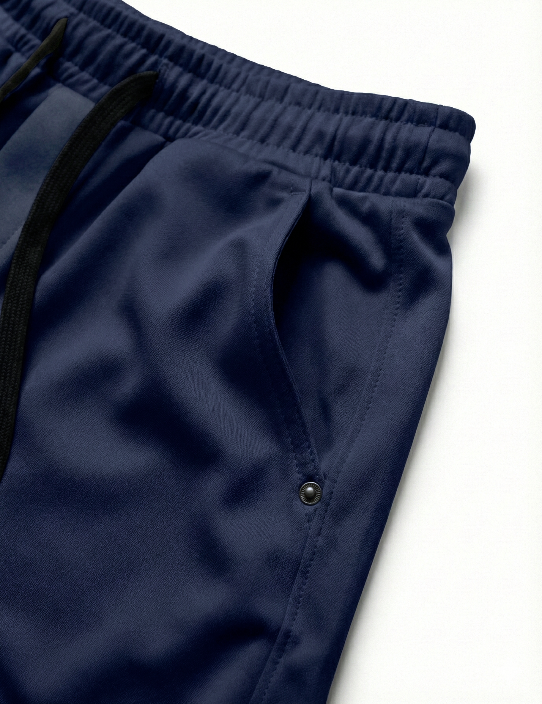 Urban Twill Cargo Jogger | Tapered Fit Utility Pants - Midnight Blue